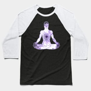 Mandala Man Baseball T-Shirt